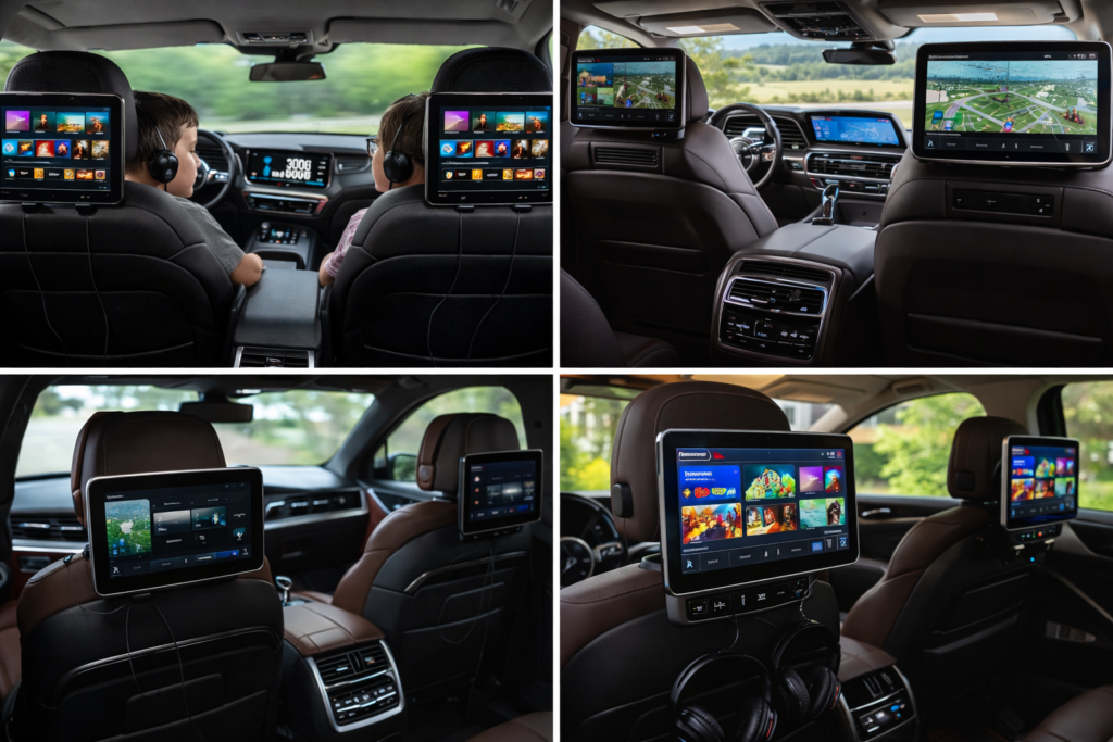Rear Seat Entertainment in Cars