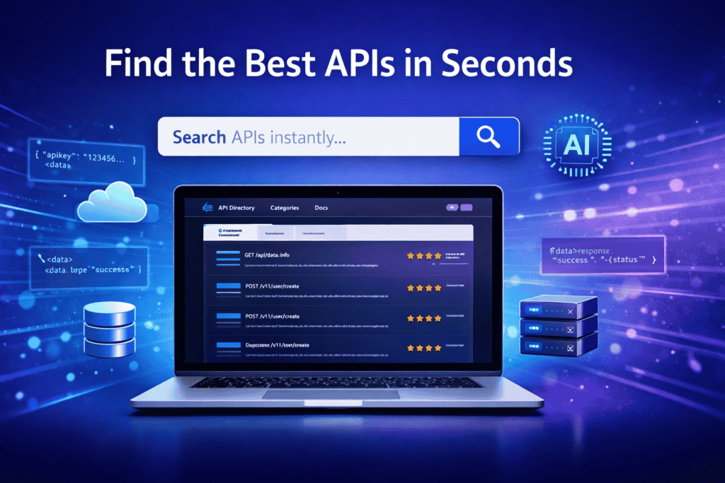 Best API Search Company’s Homepage