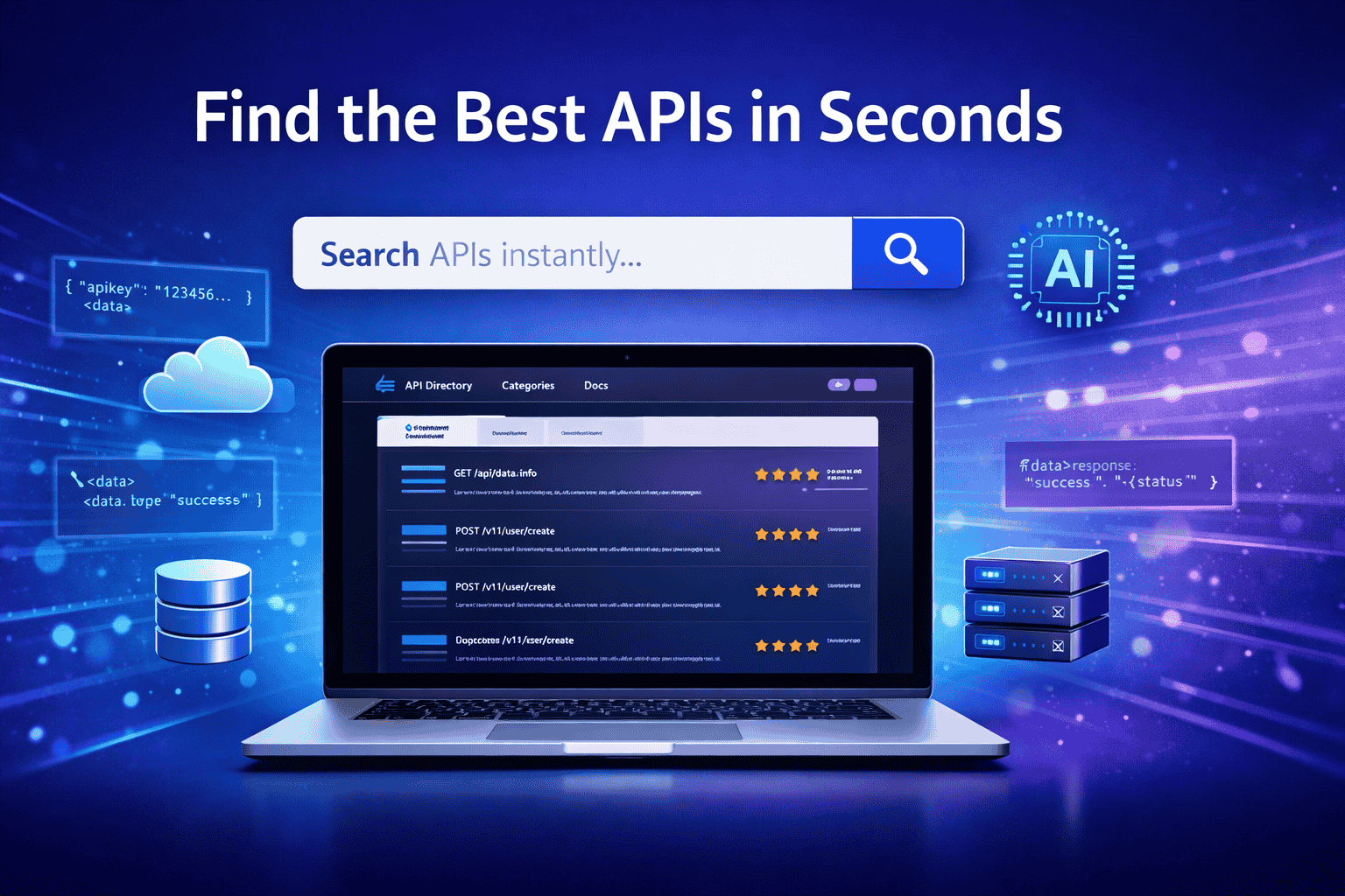Best API Search Company’s Homepage