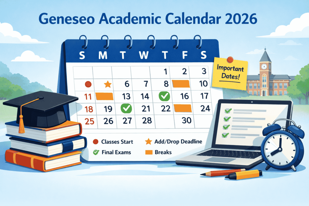 Geneseo Academic Calendar