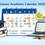 Geneseo Academic Calendar