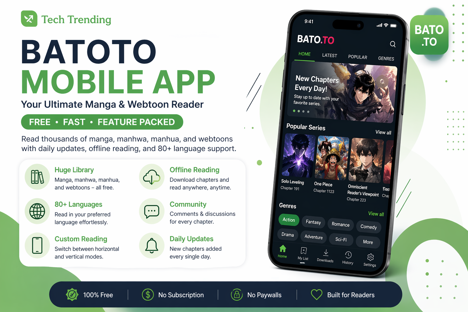 Batoto Mobile App